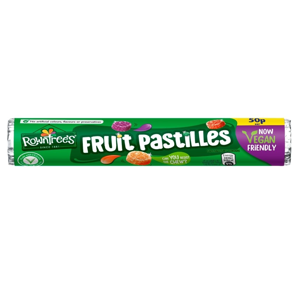 Rowntrees Fruit Pastilles Tube 125g