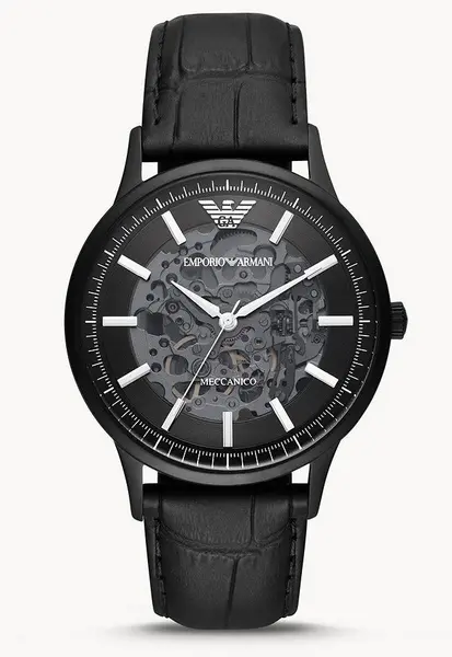 Emporio Armani Watch Renato Mens - Black EA-358