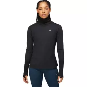 Asics Rib Long Sleeve Top Womens - Black