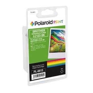 Polaroid Brother LC123BK Remanufactured Inkjet Cartridge Black