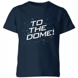 Crystal Maze To The Dome! Kids T-Shirt - Navy - 5-6 Years - Navy