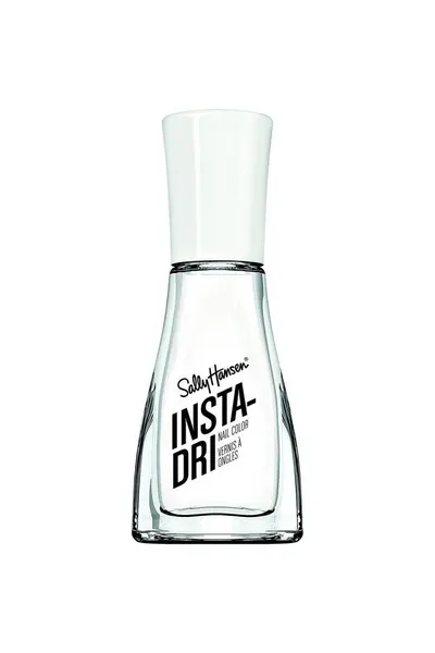 Sally Hansen Insta-Dri Nail Polish White On Time