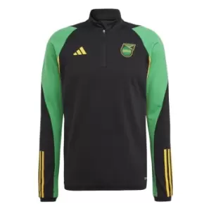 adidas Jamaica Tracksuit Top 2023 Adults - Black