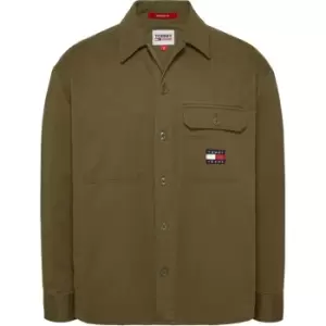 Tommy Jeans Tjm Essential Overshirt - Green