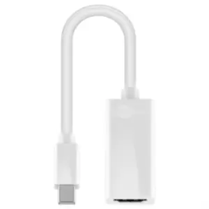 Goobay Mini DisplayPort / HDMI Adapter - White