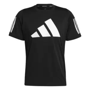 adidas FL 3 BAR TEE - Black