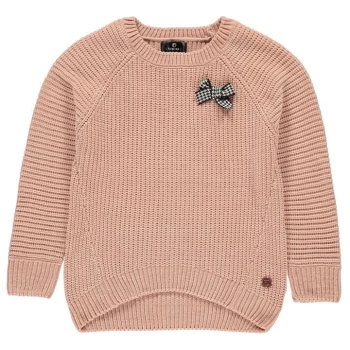 Firetrap Chenille Jumper Junior Girls - Rose Smoke