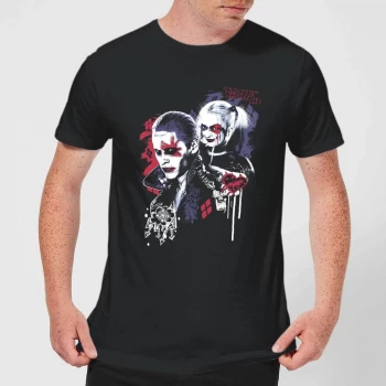 DC Comics Suicide Squad Harleys Puddin T-Shirt - Black - 4XL - Black