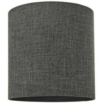 Endon Sara - 1 Light Shade Light Charcoal Fabric, E27