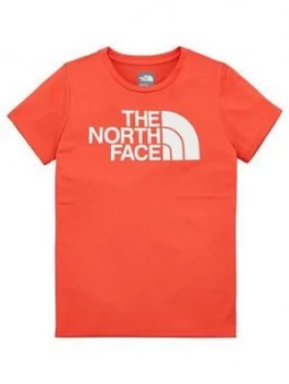 The North Face Girls Reaxion T-Shirt - Coral, Size XS, 6 Years, Women