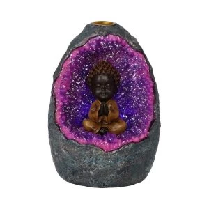 Zen Geode Backflow Incense Burner