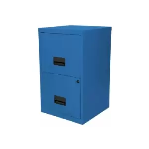 Pierre Henry 2 Drawer Maxi Tall Filing Cabinet - Sky Blue