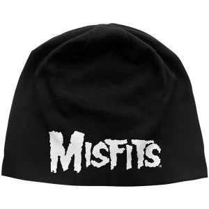 Misfits - Logo Unisex Beanie Hat - Black