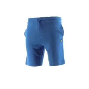 Lyle and Scott Spring Blue Logo Short