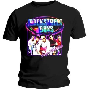 Backstreet Boys - Larger Than Life Unisex X-Large T-Shirt - Black