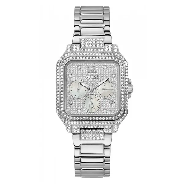 Guess Watches Ladies Deco Stainless Steel Silver Watch GW0472L1