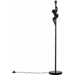 Minisun - Hanging Monkey Floor Lamp Base Lights - Black