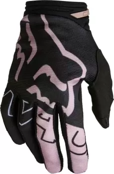 FOX 180 Skew Ladies Motocross Gloves, black, Size L for Women, black, Size L for Women