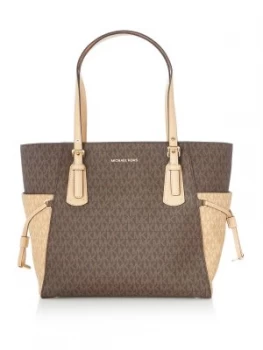 Michael Kors Voyager signature tote bag Multi Coloured