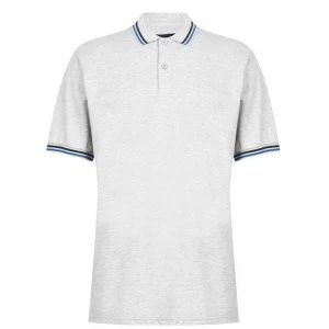 Firetrap Lazer Polo Shirt - Grey Marl