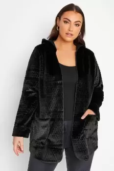 Faux Fur Hooded Jacket