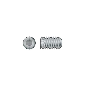 3/8 UNC X 1. Skt Set Screw - Knurled Cup Point (GR-45H) (14.- you get 2 - Qualfast