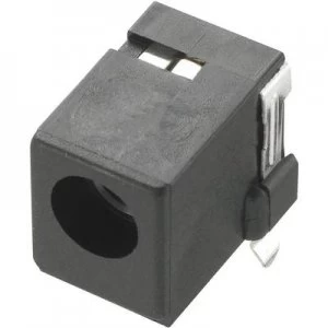 Conrad Components Low power connector Socket horizontal mount 2.5mm