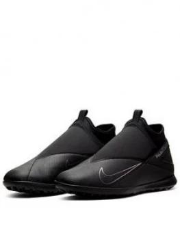 Nike Phantom Vision Club Astro Turf Football Boots - Black