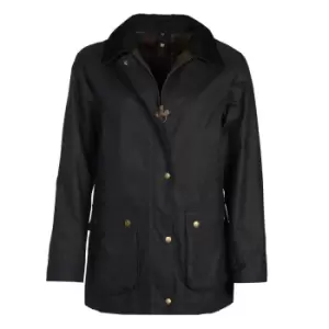 Barbour Womens Acorn Wax Jacket Navy 8