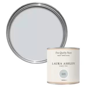 Laura Ashley Slate White Matt Emulsion Paint, 100ml Tester Pot