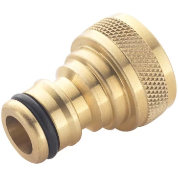 Spear and Jackson Brass Threaded Female Tap Connector 5/8" / 15.8mm Pack of 1