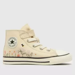 Converse Natural Hi 1v Things To Grow Girls Toddler Trainers