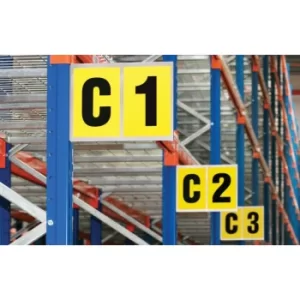 Aisle Marker, Double Digit, Magnetic, 260X310MM