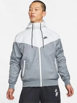 Nike Woven Jacket - Grey/White