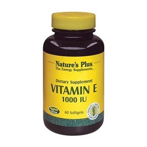 Natures Plus Vitamin E 1000 IU Softgels 60 Softgels