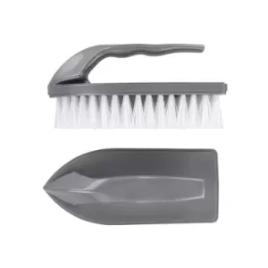 Elliott Scrubbing Brush with Handle, Grey