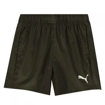 Puma Essential Logo Shorts Junior Boys - Forest Night