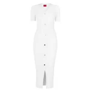 Hugo Saffatty Dress - White