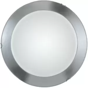 Kolarz MOON - Lifestyle Simple Flush Ceiling Light Chrome, 3x E27