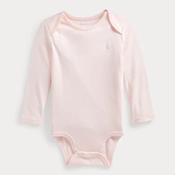 Ralph Lauren Girls Baby Essential Bodysuit - Delicate Bodysuit - 3 Months