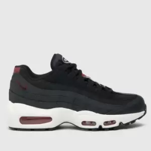 Nike Grey & Black Air Max 95 Recraft Youth Trainers