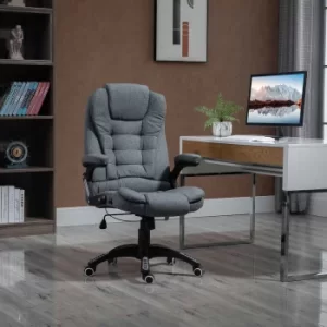 Pensilva High Back Fabric Office Chair, Dark Grey