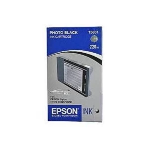 Epson T5631 Photo Black Ink Cartridge