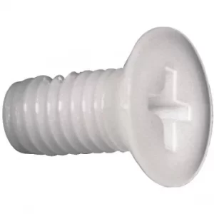 Toolcraft Phillips Countersunk Screw DIN 965 Polyamide M3 x 30mm P...