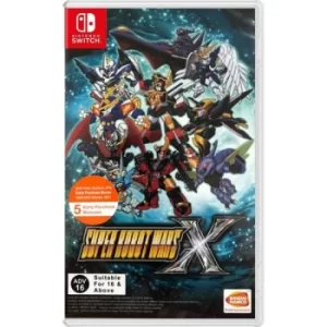 Super Robot Wars X Game Nintendo Switch