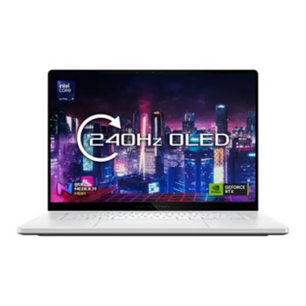 ASUS ROG Zephyrus G16 16" Gaming Laptop - NVIDIA GeForce RTX 4080, Intel Core Ultra 9, 2 TB SSD - White