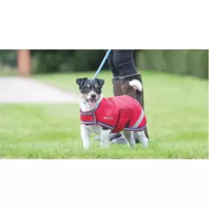 Digby and Fox and Fox Waterproof Dog Coat - Red