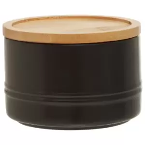 Small Kitchen Storage Canister with Bamboo Lid