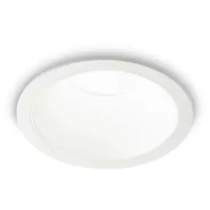 Ideal Lux Game Round Recessed Downlight White 3000K