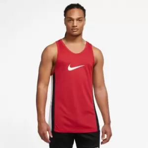 Nike Dri-FIT Icon Mens Basketball Jersey - Red